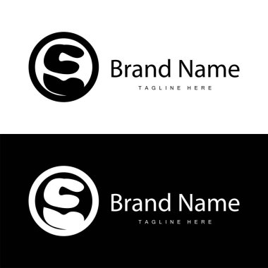 Basit tarzda E harfi logosu Lüks ürün markası örnekleme