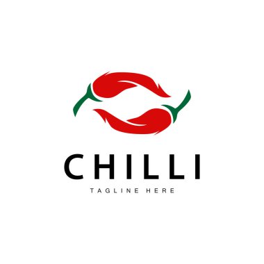 Hot Chili Peppers Logo Çiftliği Tasarımı Basit Çizim Sembol Şablonu