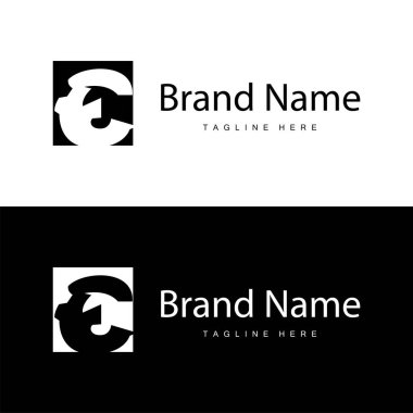 Basit tarzda E harfi logosu Lüks ürün markası örnekleme