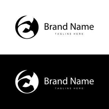 Basit tarzda E harfi logosu Lüks ürün markası örnekleme