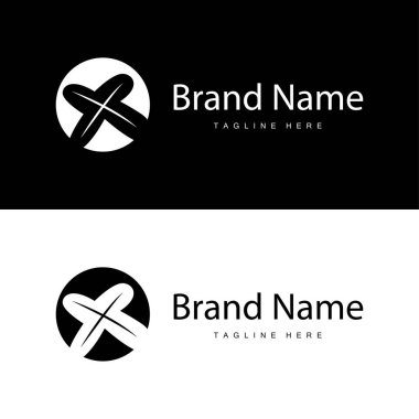 Basit ve minimalist alfabe dizayn kavramına sahip ilk logo harfi X