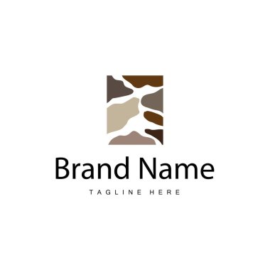 Taş Vektör Logosu, Taş Tasarım Dengesi Kilometre Taşı Taşı Taşı Taşı Sembol İllüstrasyonu