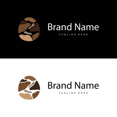 Taş Vektör Logosu, Taş Tasarım Dengesi Kilometre Taşı Taşı Taşı Taşı Sembol İllüstrasyonu