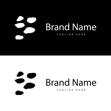 Taş Vektör Logosu, Taş Tasarım Dengesi Kilometre Taşı Taşı Taşı Taşı Sembol İllüstrasyonu