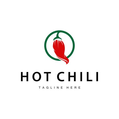 Hot Chili Peppers Logo Çiftliği Tasarımı Basit Çizim Sembol Templatı