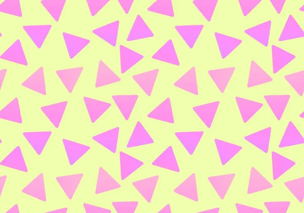 Geometrik Üçgen Işaretleyici Desenli Ambalaj Kağıdı Çocuk Giysileri Baskısı Kumaşlar — Stok fotoğraf