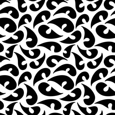 Soyut su damlaları kağıt, kumaş, çarşaf, ambalaj ve çocuk giysileri baskısı için kusursuz desen oluşturuyor. Yüksek kaliteli illüstrasyon