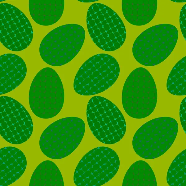Easter Eggs Seamless Spring Pattern Kids Clothes Print Accessories Notebooks — ストック写真