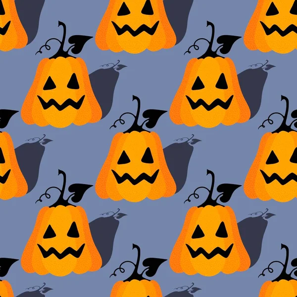 Halloween Seamless Pumpkins Pattern Fabrics Wrapping Paper Clothes Print Notebooks — Φωτογραφία Αρχείου