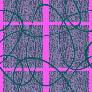 Çizgi film geometrik oval dikişsiz polka noktaları kağıt, kumaş, çarşaf ve çocuk giysileri baskısı ve ambalajlama için daire şeklinde. Yüksek kaliteli illüstrasyon