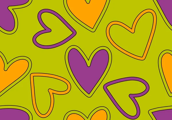 Sevgililer Günü Karikatür Desenleri Ambalaj Kâğıdı Çocuk Giysileri Kumaşlar Aksesuarlar — Stok fotoğraf