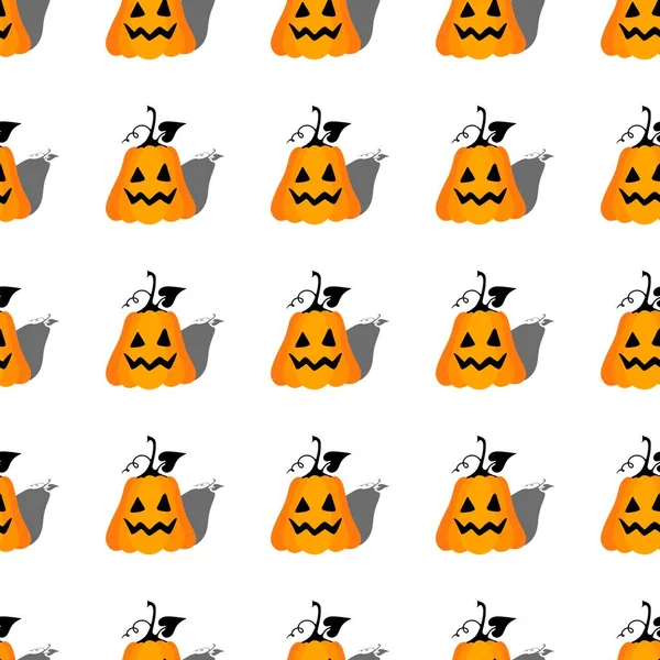 Halloween Seamless Pumpkins Pattern Fabrics Wrapping Paper Clothes Print Notebooks — Photo