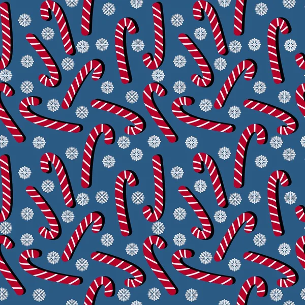 Winter lollipop mint candy seamless Christmas pattern for Noel wrapping paper and fabrics and linens and kids clothes print and gift box. High quality illustration