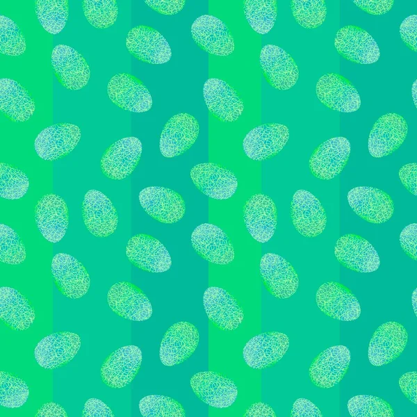 Пасхальні Яйця Безшовний Весняний Візерунок Дітей Одяг Аксесуари Блокноти Обгортковий — стокове фото