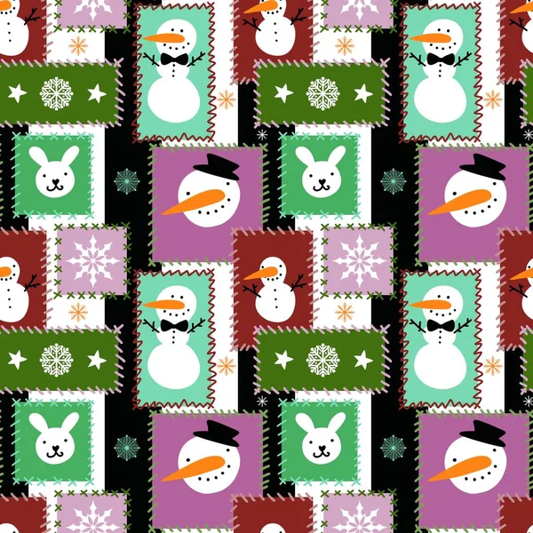 Festive gifts box seamless cartoon doodle pattern for Christmas and birthday and wrapping paper and kids clothes print and packaging and fabrics . High quality illustration