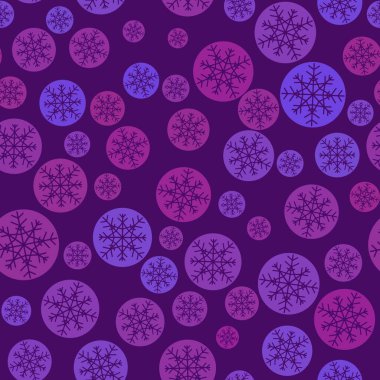 Kış kusursuz Noel kar taneleri kumaşlar, ambalaj kağıtları, kıyafet baskısı, çocuklar, Noel hediyeleri ve yeni yıl aksesuarları için desen. Yüksek kaliteli illüstrasyon