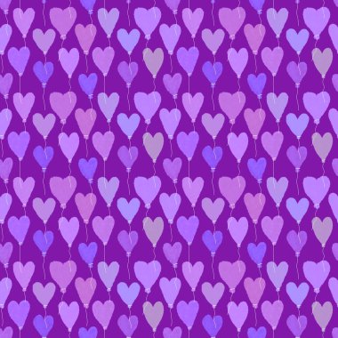 Karikatür, sevgililer günü için kalpler, hediye kutusu için dikişsiz balonlar, çocuk giysileri, kumaşlar, çarşaflar, ambalaj kağıtları ve şenlikli ambalajlar. Yüksek kaliteli illüstrasyon