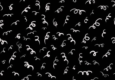 Soyut işaretler, çizgiler, ambalajsız zikzak desenleri, çocuk giysileri, kumaşlar, çarşaflar ve şenlikli ambalajlar. Yüksek kaliteli illüstrasyon