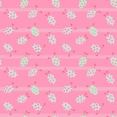 Easter cartoon eggs with legs seamless pattern for wrapping paper and kids clothes print and fabrics and linens and kitchen textiles. High quality illustration