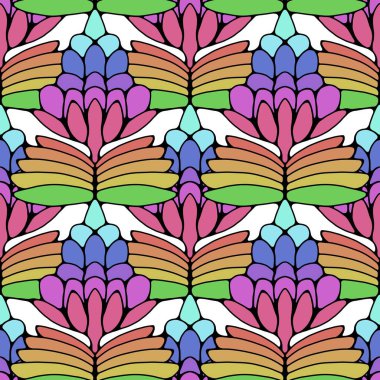 Kumaşlar, tekstil, ambalajlar, hediyeler, kartlar, çarşaflar ve çocuklar için çiçeksiz çiçek deseni. Yüksek kalite fotoğraf