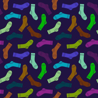 Kalın giysiler çorap desenli ambalaj kağıtları ve çocuk giysileri desenli kumaşlar, kumaşlar, çarşaflar, şenlikli ambalajlar ve moda tekstil ürünleri. Yüksek kaliteli illüstrasyon