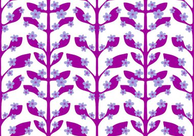 Kumaşlar, tekstil, ambalajlar, hediyeler, kartlar, çarşaflar ve çocuklar için çiçeksiz çiçek deseni. Yüksek kalite fotoğraf