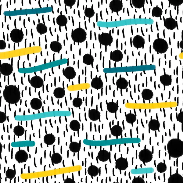 Abstract polka dots seamless fluffy circle pattern for wrapping paper and kids clothes print and fabrics and linens and kitchen textiles. High quality illustration