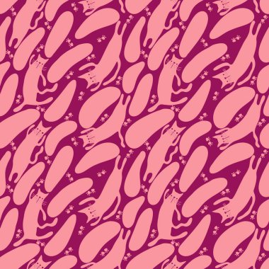 Halloween animals seamless black cats paint markers pattern for wrapping paper and fabrics and linens and kids clothes print. High quality illustration