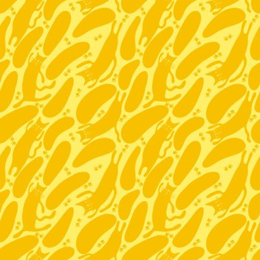 Halloween animals seamless black cats paint markers pattern for wrapping paper and fabrics and linens and kids clothes print. High quality illustration