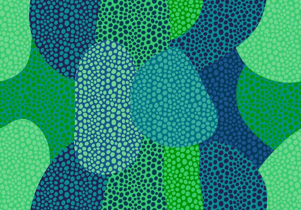 Abstract spots circle seamless polka dots pattern for wrapping paper and kids clothes print and fabrics and linens and kitchen textiles and festive packaging. High quality illustration