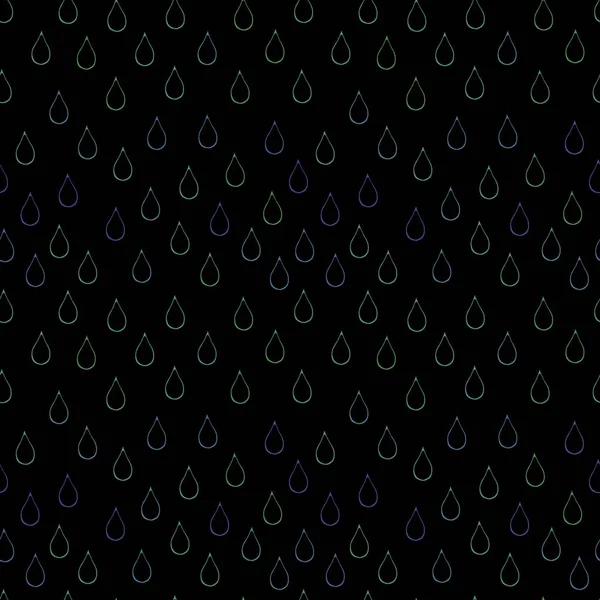 Cartoon water seamless rain drops pattern for wrapping paper and kids clothes print and fabrics and linens and autumn accessories. High quality illustration