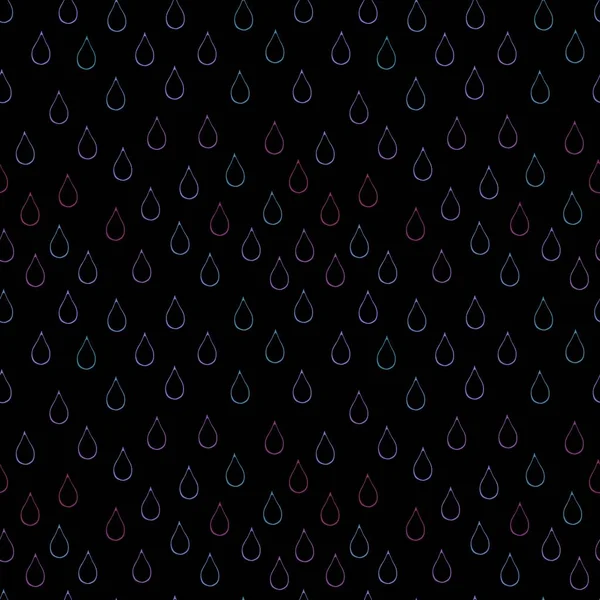 Cartoon water seamless rain drops pattern for wrapping paper and kids clothes print and fabrics and linens and autumn accessories. High quality illustration