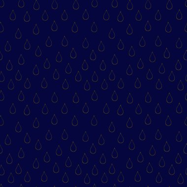 Cartoon water seamless rain drops pattern for wrapping paper and kids clothes print and fabrics and linens and autumn accessories. High quality illustration