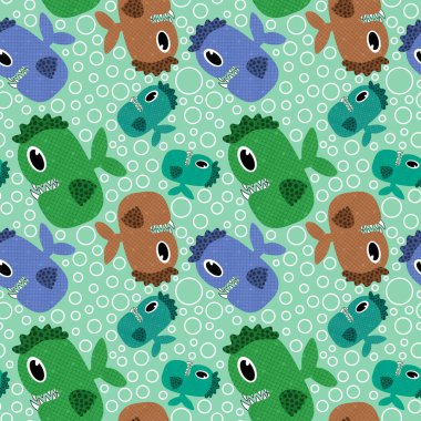 Çizgi filmlerde kağıt, kumaş, çarşaf, yaz aksesuarları ve şenlikli ambalajlar için kusursuz çocuk desenleri. Yüksek kaliteli illüstrasyon