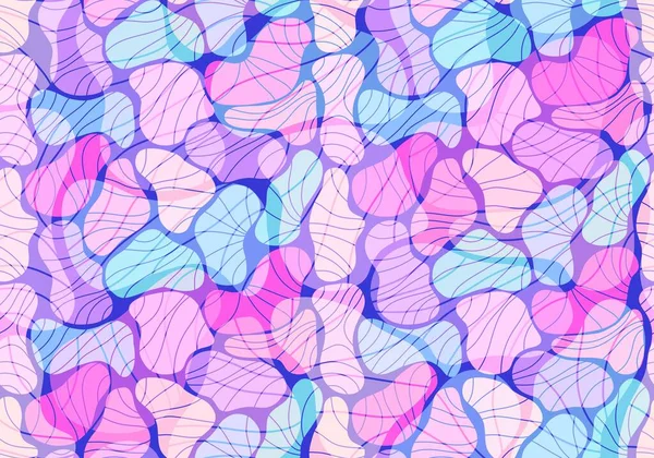 Abstrakte Meeressteine Nahtlos Kreis Gepunktete Geometrische Muster Für Stoffe Und — Stockfoto