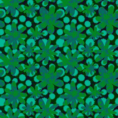 Kumaşlar, tekstil, ambalajlar, hediyeler, kartlar, çarşaflar ve çocuklar için çiçeksiz çiçek deseni. Yüksek kalite fotoğraf