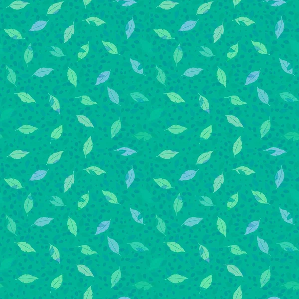 Summer Leaves Seamless Features Pattern Wrapping Paper Fabrics Linens Kids — Stock Photo, Image