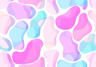 Soyut okyanus taşları kusursuz polka kumaşlar ve tekstil ve ambalaj kağıtları ve giysi baskıları için geometrik deseni noktalar. Yüksek kaliteli illüstrasyon