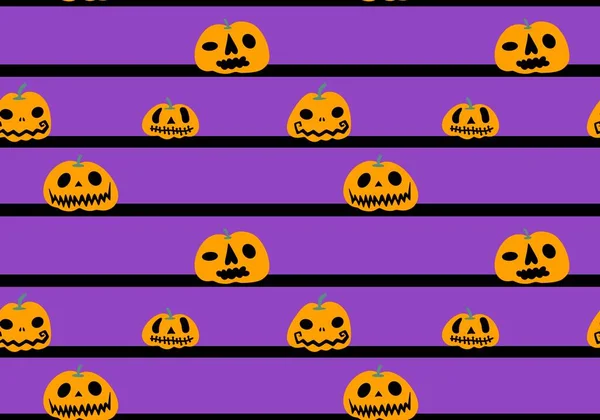 Halloween Tök Zökkenőmentes Szellem Csontok Macska Minta Csomagolására Papír Ágynemű — Stock Fotó