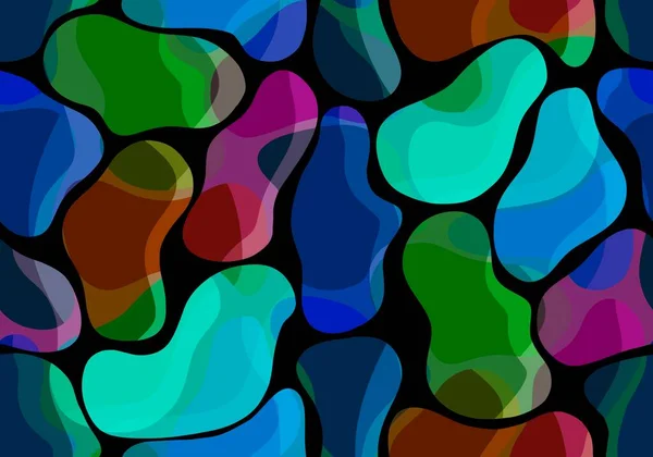 Abstrakte Meeressteine Nahtlos Kreis Gepunktete Geometrische Muster Für Stoffe Und — Stockfoto
