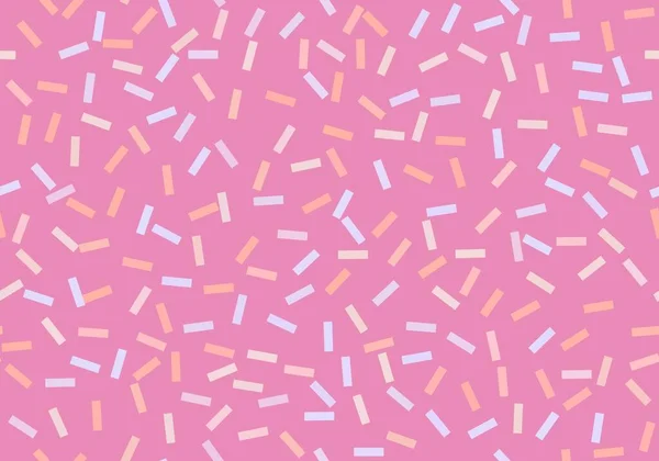 Birthday Sugar Sprinkles Seamless Festive Candy Pattern Wrapping Paper Fabrics — Stock Photo, Image
