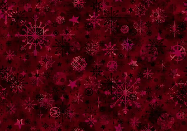 Χειμερινές Νιφάδες Χιονιού Υδατογραφία Απρόσκοπτη Χριστούγεννα Πουά Μοτίβο Για Νέο — Φωτογραφία Αρχείου