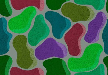 Soyut okyanus taşları kusursuz polka kumaşlar ve tekstil ve ambalaj kağıtları ve giysi baskıları için geometrik deseni noktalar. Yüksek kaliteli illüstrasyon