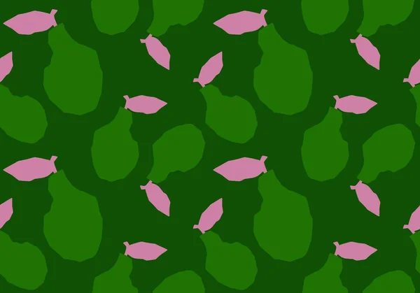 Абстрактный Летний Геометрический Рисунок Плодов Кожуры Печати Упаковки Детской Одежды — стоковое фото