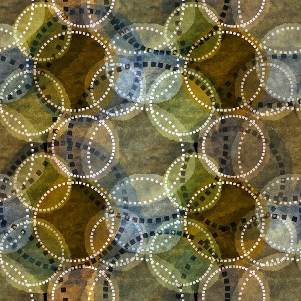 Abstraktní Polka Tečky Bezešvé Barvy Kruh Vzor Pro Balení Papíru — Stock fotografie