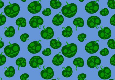 Halloween seamless pumpkins pattern for fabrics and wrapping paper and clothes print and notebooks and accessories and party. High quality illustration