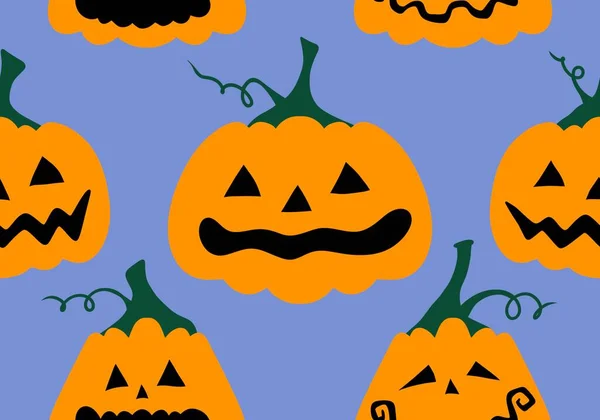 Halloween Őszi Betakarítási Szezon Sütőtök Minta Csomagolására Papír Gyerekek Ruhákat — Stock Fotó