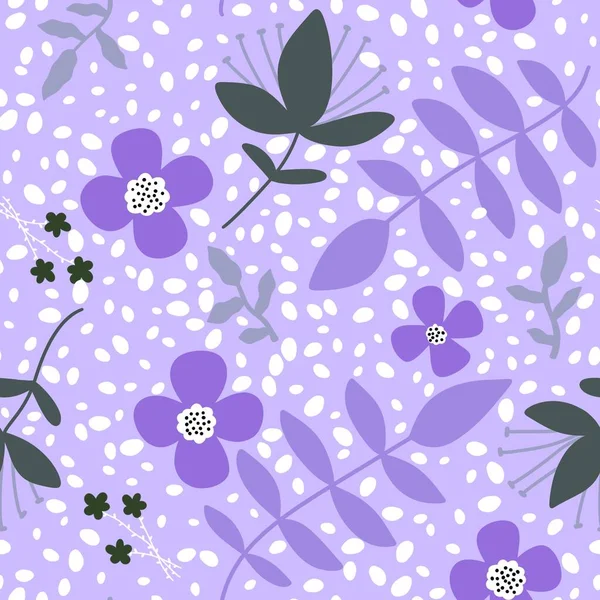 Květinové Letní Bezešvé Květinové Vzory Pro Tkaniny Prádlo Balicí Papír — Stock fotografie