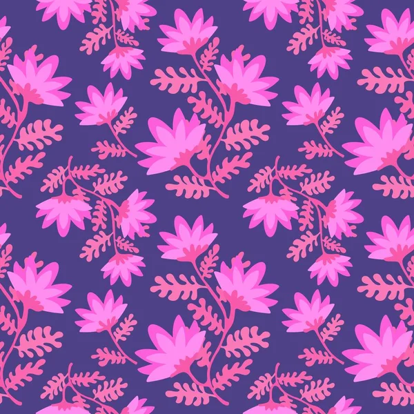 Çiçeksiz Çiçek Desenleri Kumaşlar Çarşaflar Ambalaj Kağıtları Çocuk Giysileri Tekstil — Stok fotoğraf