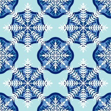 Noel kar taneleri, kış ambalaj kağıtları, kumaşlar, çarşaflar, çocuk giysileri baskıları, yeni yıl ambalajları ve aksesuarları için kusursuz buz geometrik deseni oluşturur. Yüksek kaliteli illüstrasyon